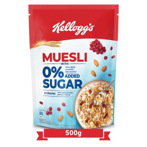 Kellogg’s Muesli with 0% Added Sugar – 500g